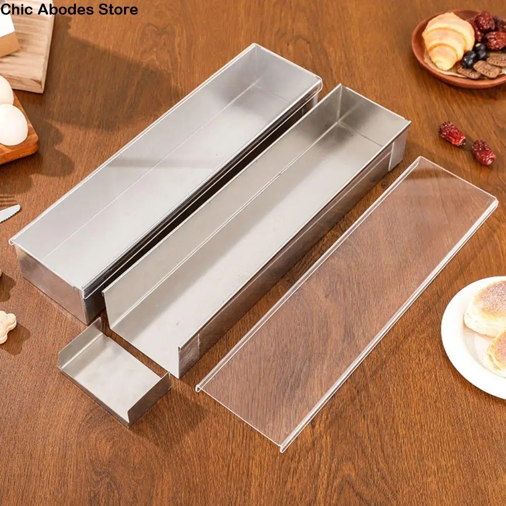 Professional Removable Design Tiramisu Cake Mold Rectangular Non-Stick Bread Mold Stainless Steel DIY Mousse Mold Cheesecake
Professional Removable Design Tiramisu Cake Mold Rectangular Non-Stick Bread Mold Stainless Steel DIY Mousse Mold Cheesecake