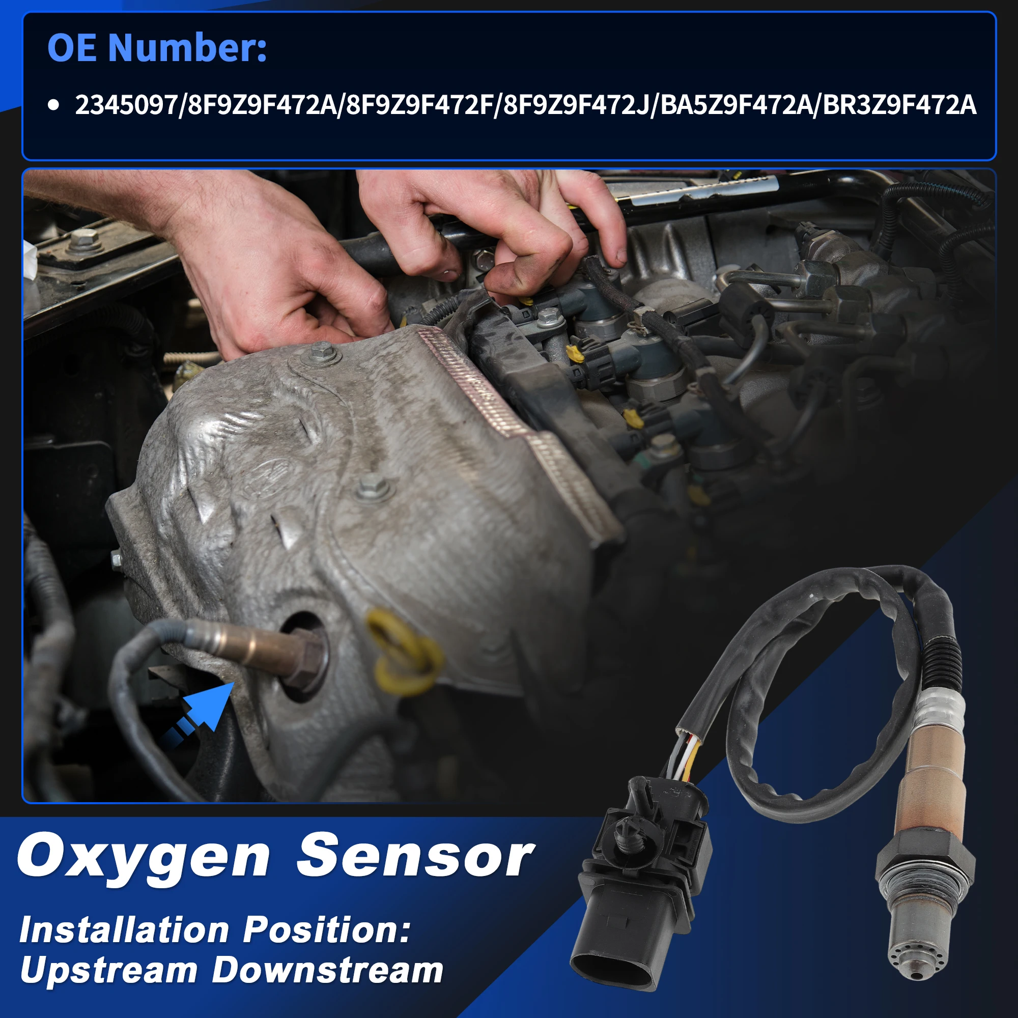 UXCELL Upstream Oxygen Sensor for GMC Sierra 2500 3500 HD 2008-2015 1pcs
UXCELL Upstream Oxygen Sensor for GMC Sierra 2500 3500 HD 2008-2015 1pcs