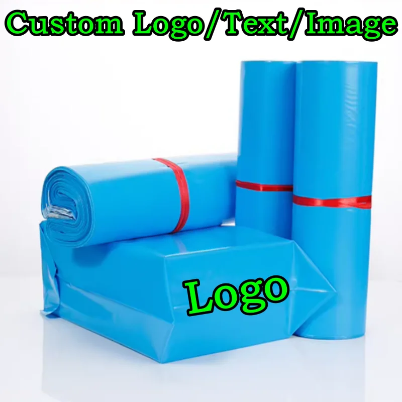 100PCS Blue Poly Mailer Adhesive Envelope Shipping Bag DIY Logo Bra Skirt Clothing Shoes Box Toys Present Gift Packaging Pouches
100PCS Blue Poly Mailer Adhesive Envelope Shipping Bag DIY Logo Bra Skirt Clothing Shoes Box Toys Present Gift Packaging Pouches