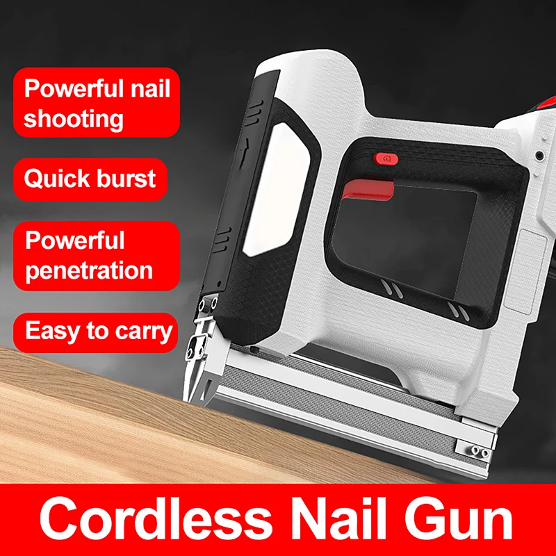 High-Capacity Cordless Electric Nail Gun For Makita Battery (Without Battery) Fire & Single-Shot Nail Gun Household Power Tools
High-Capacity Cordless Electric Nail Gun For Makita Battery (Without Battery) Fire & Single-Shot Nail Gun Household Power Tools