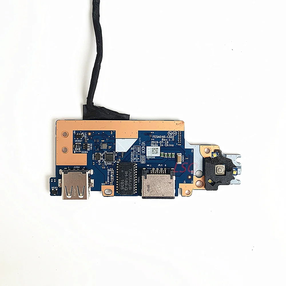 NS-C422 FOR Lenovo ThinkPad E15 Switch Board Network Card Board USB Board 5C50S73032 100% Test OK
NS-C422 FOR Lenovo ThinkPad E15 Switch Board Network Card Board USB Board 5C50S73032 100% Test OK