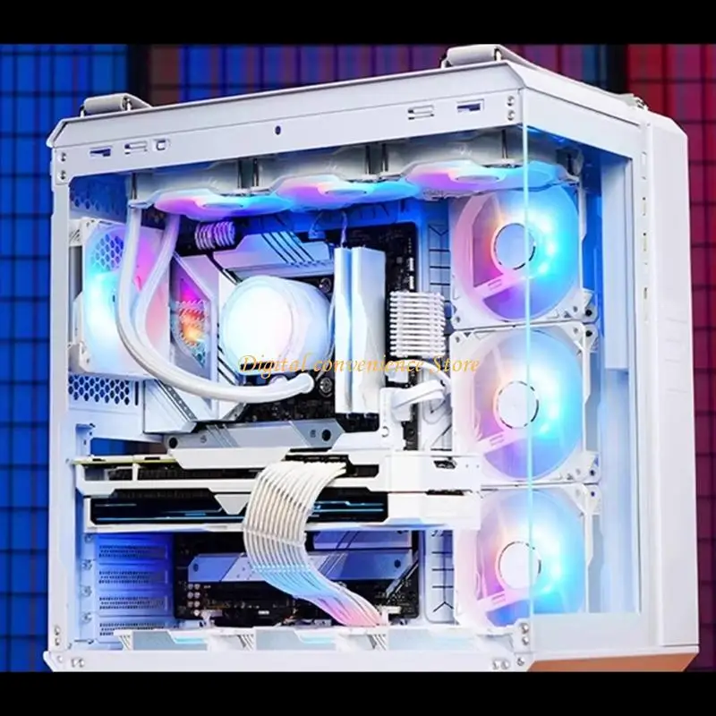 97QA Professional 120mm Cooling Fan 400000h MTBF 30mm Frame High Static Pressure PWM Adjustable
97QA Professional 120mm Cooling Fan 400000h MTBF 30mm Frame High Static Pressure PWM Adjustable