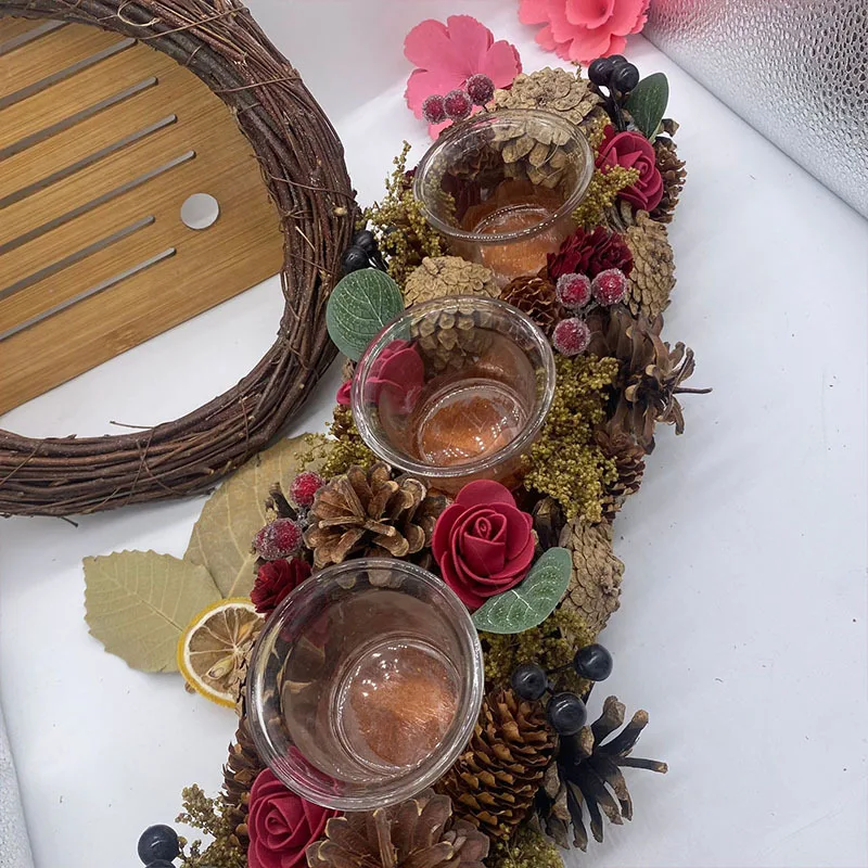 Украшения сцены Хэллоуина, рождественские венки, подсвечники
Украшения сцены Хэллоуина, рождественские венки, подсвечники