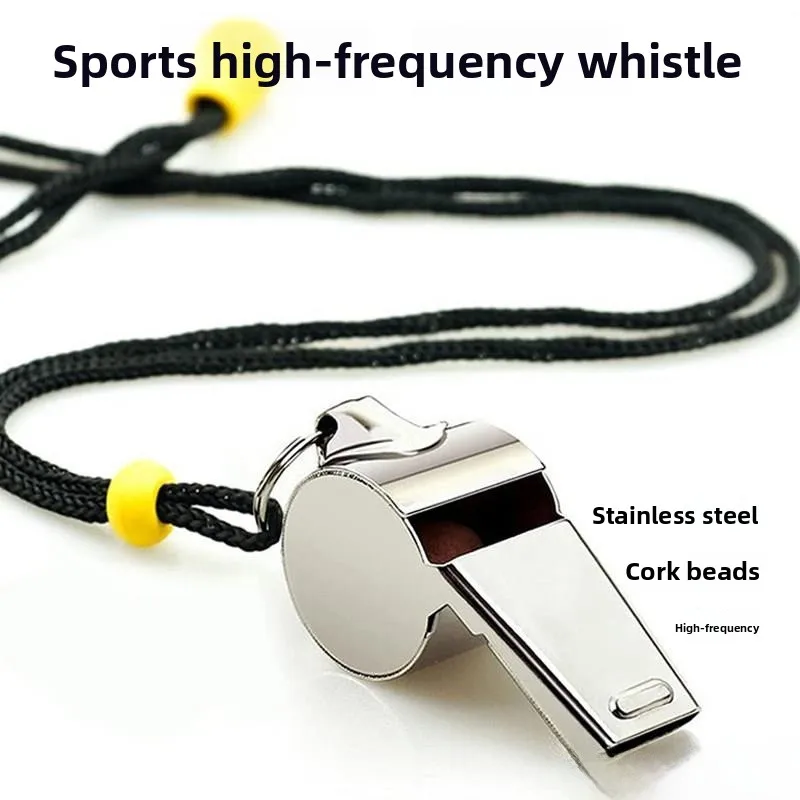 Stainless Steel Metal High-Pitched Survival Whistle for Outdoor Training And Emergency Escaping Wild Field Coaching
Stainless Steel Metal High-Pitched Survival Whistle for Outdoor Training And Emergency Escaping Wild Field Coaching