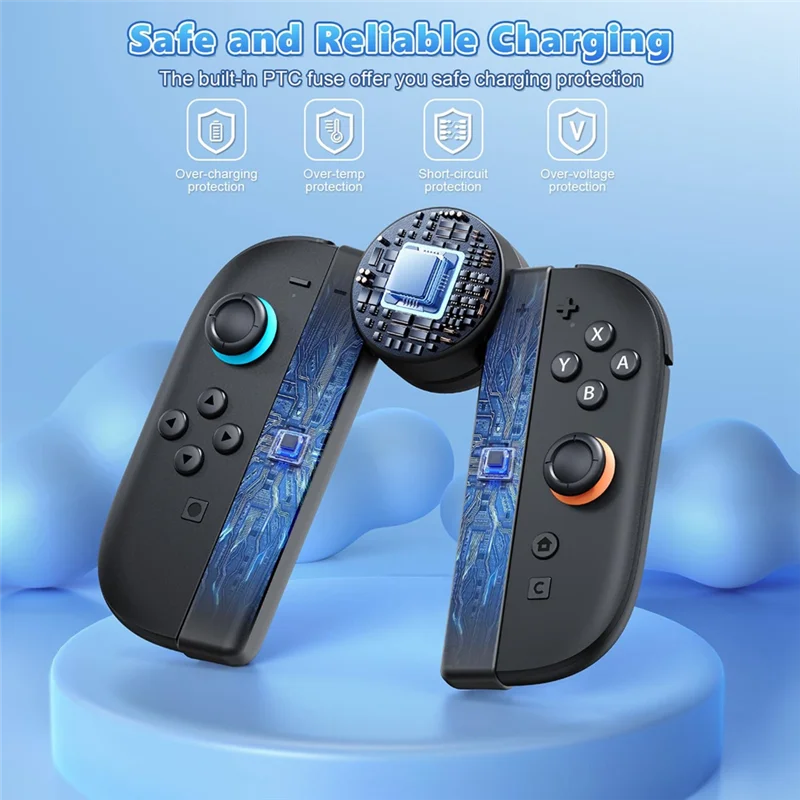 ABAC-для Nintendo Switch 2, зарядная ручка, контроллер с магнитной ручкой и 5 регулируемыми позициями вращения для Joycon 2
ABAC-для Nintendo Switch 2, зарядная ручка, контроллер с магнитной ручкой и 5 регулируемыми позициями вращения для Joycon 2