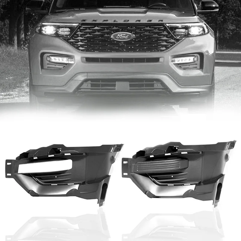 Suitable for Explorer 20-22 fog lampshade imported Explorer front bumper decorative strip fog light frame
Suitable for Explorer 20-22 fog lampshade imported Explorer front bumper decorative strip fog light frame