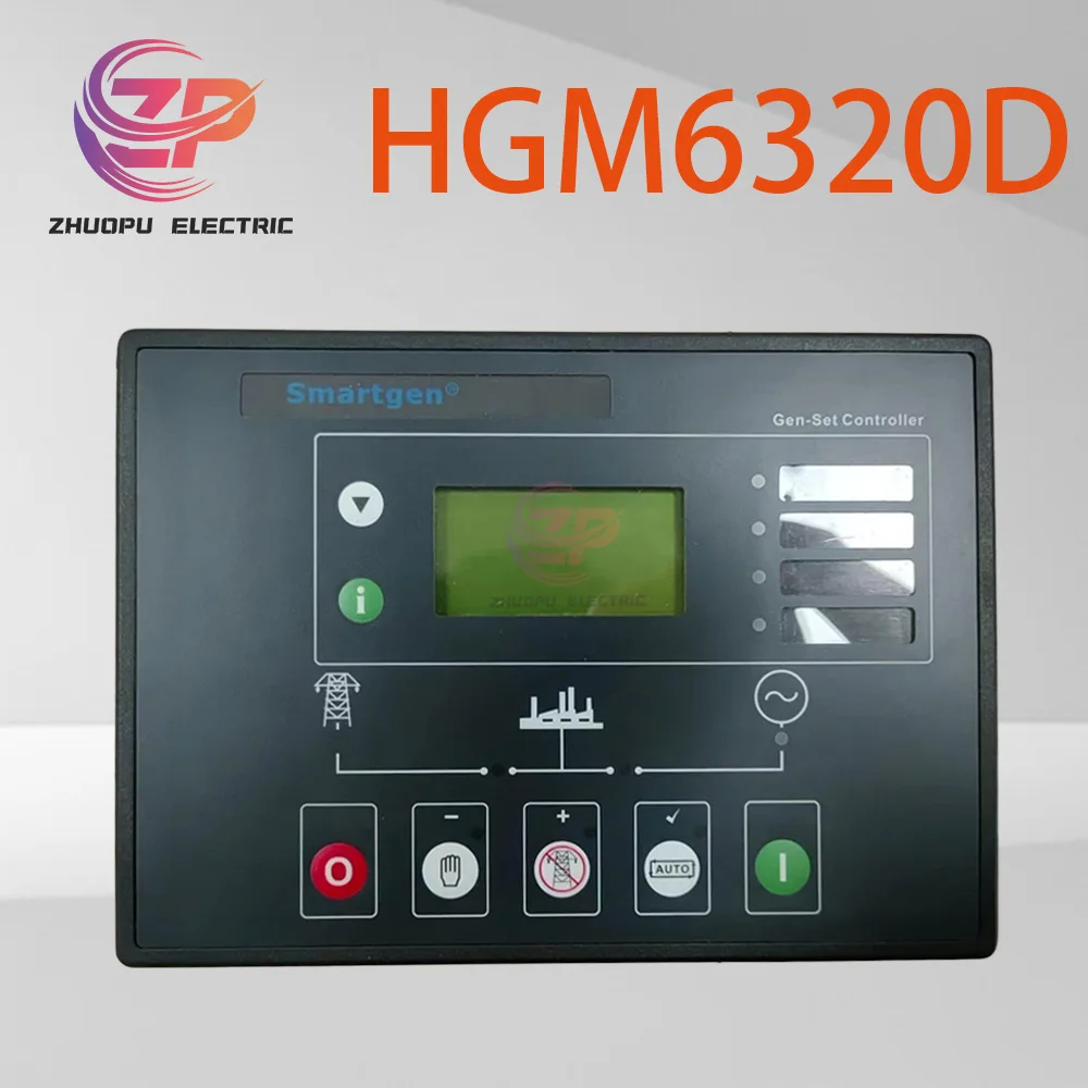 Оригинальный модуль управления генератором Smartgen HGM6320D, панель управления ATS для генераторных установок
Оригинальный модуль управления генератором Smartgen HGM6320D, панель управления ATS для генераторных установок