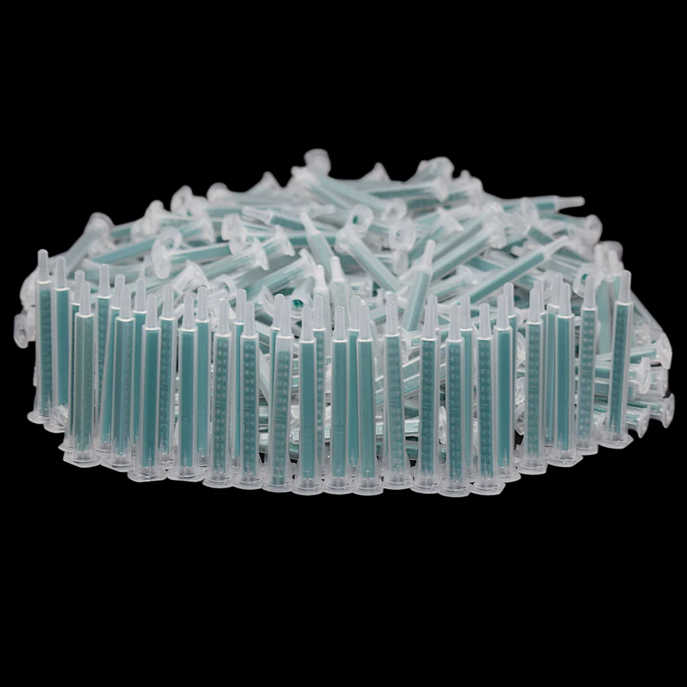500pcs Epoxies Glue Mixer Adhesive Mixing Mouth Tube Resin AB Glues Static Mixing Nozzles Tube for 50ml 1:1 AB Glue Cartridges
500pcs Epoxies Glue Mixer Adhesive Mixing Mouth Tube Resin AB Glues Static Mixing Nozzles Tube for 50ml 1:1 AB Glue Cartridges