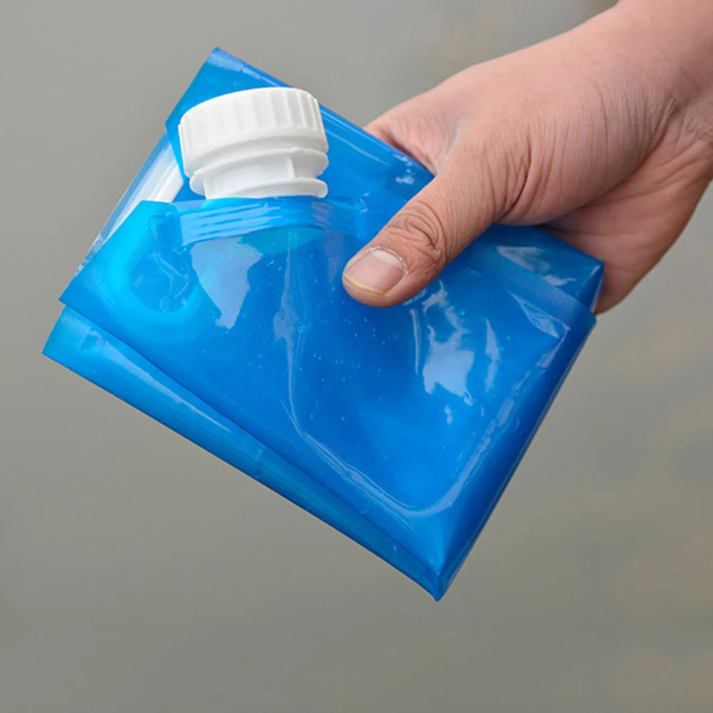 4pcs 5L Outdoor Water Bags Portable Water Container Large Capacity Food Grade Water Carrier for Camping (Transparent+Blue)
4pcs 5L Outdoor Water Bags Portable Water Container Large Capacity Food Grade Water Carrier for Camping (Transparent+Blue)
