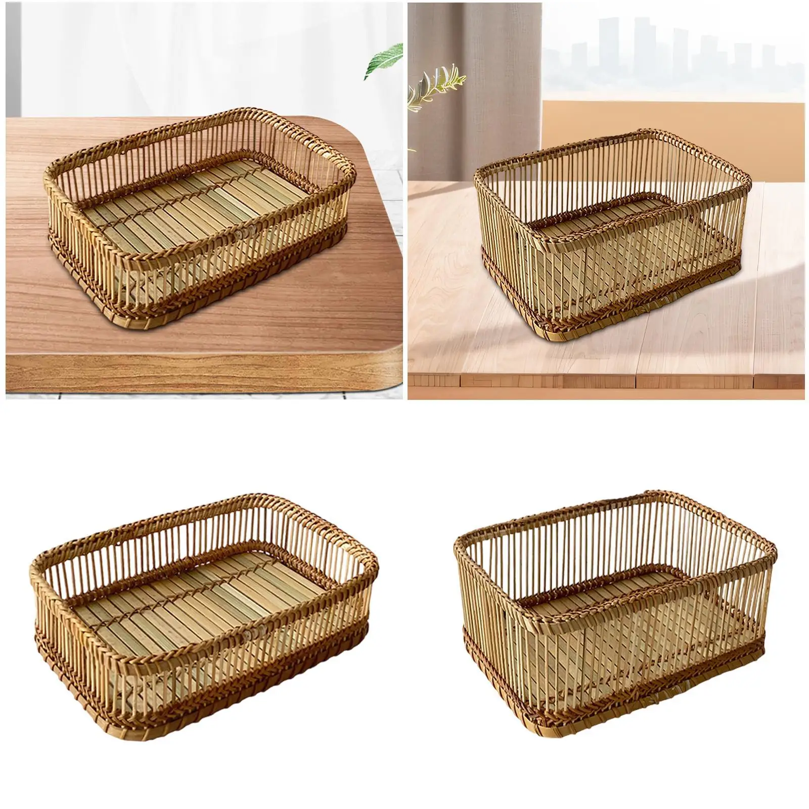 Rattan Storage Basket Storage Bin Rectangular Bathroom Organizer Handwoven Basket for Kitchen Countertop Children's Room
Rattan Storage Basket Storage Bin Rectangular Bathroom Organizer Handwoven Basket for Kitchen Countertop Children's Room