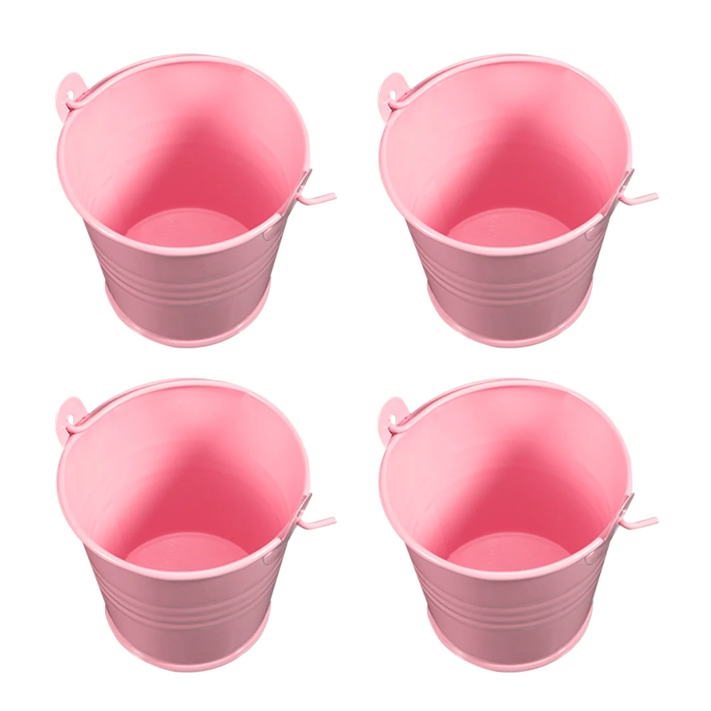 4pcs Iron Buckets Small Metal Planters Retro Garden Decor Centerpieces Vintage Photo Prop Elegant Flower Pots
4pcs Iron Buckets Small Metal Planters Retro Garden Decor Centerpieces Vintage Photo Prop Elegant Flower Pots