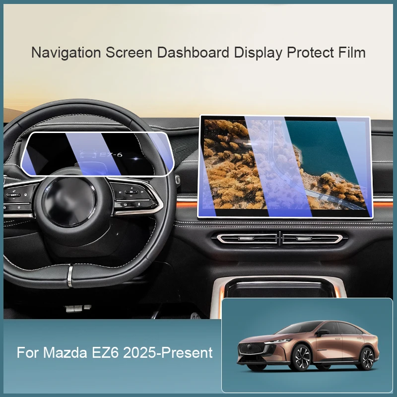 For Mazda EZ6 2025-Present Car GPS Navigation Screen Protect Tempered Film Dashboard Display Sticker Interior Auto Accessory
For Mazda EZ6 2025-Present Car GPS Navigation Screen Protect Tempered Film Dashboard Display Sticker Interior Auto Accessory
