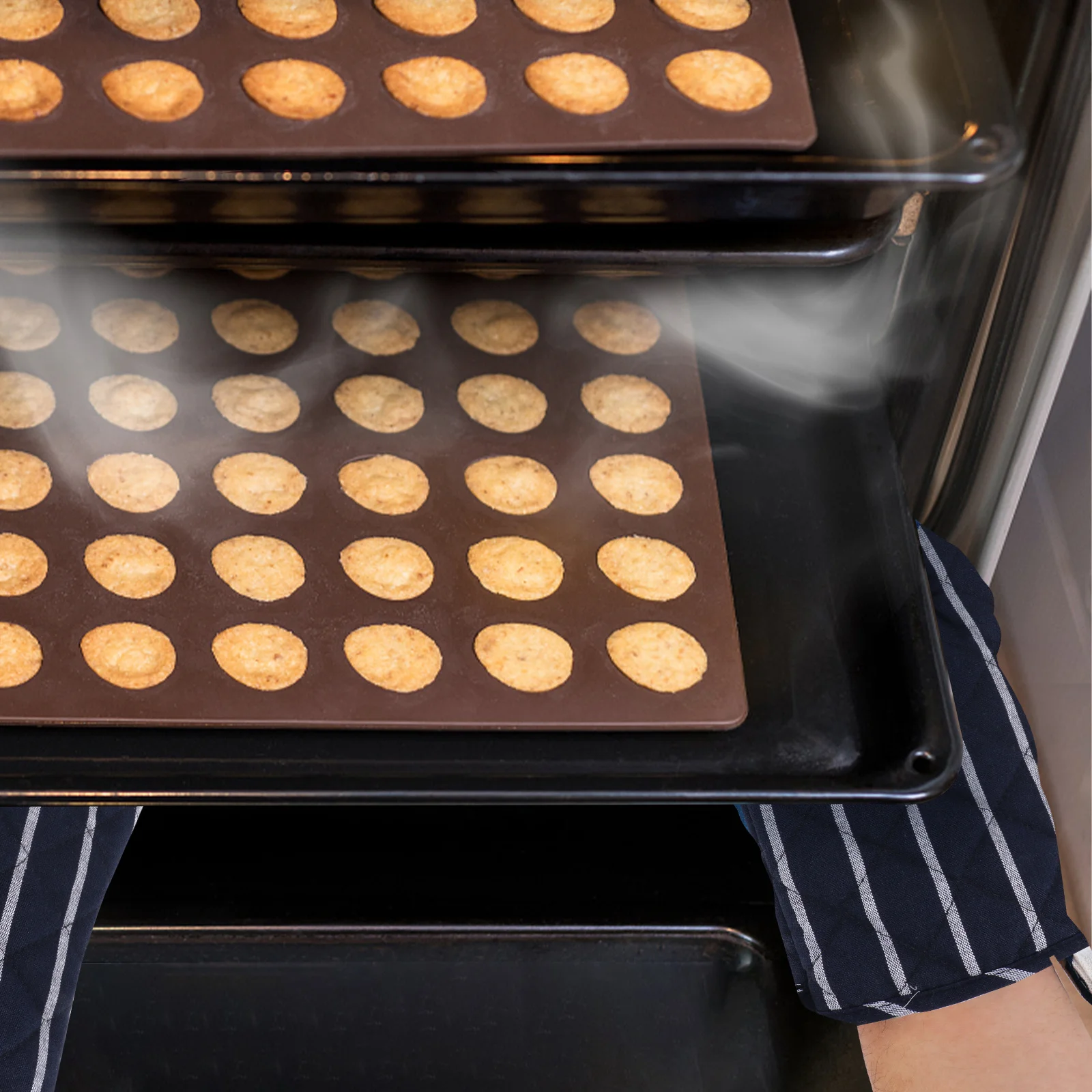 2 комплекта темно-синих полосок, прихватка для духовки и держатель для кастрюли, стильный вид, удобная подвесная прихватка для духовки и держатель для кастрюли, набор кухонных аксессуаров
2 комплекта темно-синих полосок, прихватка для духовки и держатель для кастрюли, стильный вид, удобная подвесная прихватка для духовки и держатель для кастрюли, набор кухонных аксессуаров