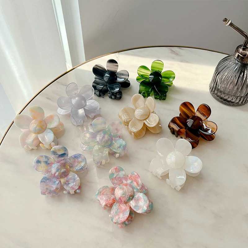 Korea Fashion New 6.8CM Flowers Medium Hair Clips Accessories For Women Girls Acetate Sweet Hairpins Headwear Free Shipping
Korea Fashion New 6.8CM Flowers Medium Hair Clips Accessories For Women Girls Acetate Sweet Hairpins Headwear Free Shipping