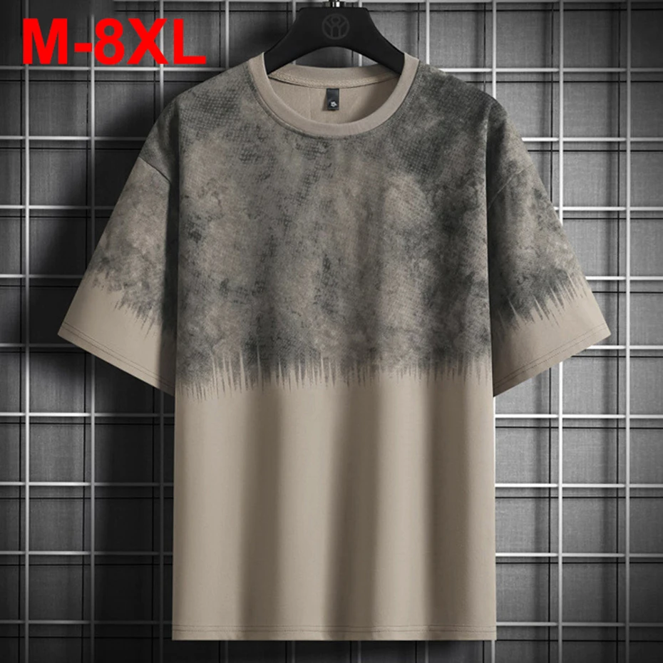 8XL Plus Size T-shirts Summer Men Korean Fashion Cotton T Shirts Short Sleeve Crew Neck Tee Tops Man Big Size 7XL Tshirt
8XL Plus Size T-shirts Summer Men Korean Fashion Cotton T Shirts Short Sleeve Crew Neck Tee Tops Man Big Size 7XL Tshirt