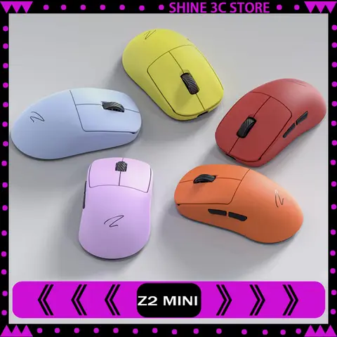 Zaopin Z2 Mini Wireless Mouse 3modes 8k Paw3950  Bluetooth Game Mouse Nordic 52840 Lightweight Customized Gaming Accessory Gifts