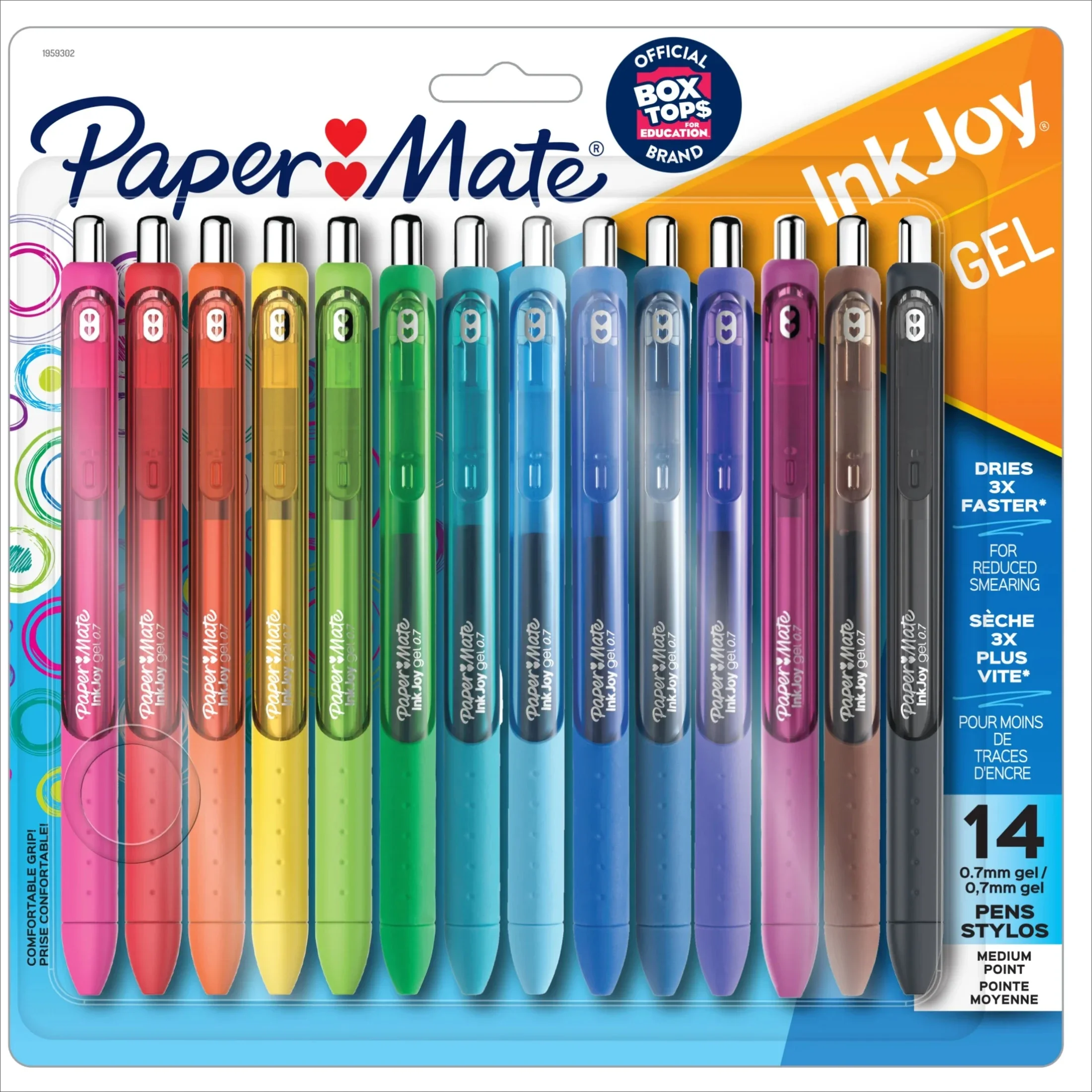 Gel pens, medium tip (0.7 mm), assorted colors, 14 pieces, stationery, office accessories, kids school supplies, gel pens
Gel pens, medium tip (0.7 mm), assorted colors, 14 pieces, stationery, office accessories, kids school supplies, gel pens