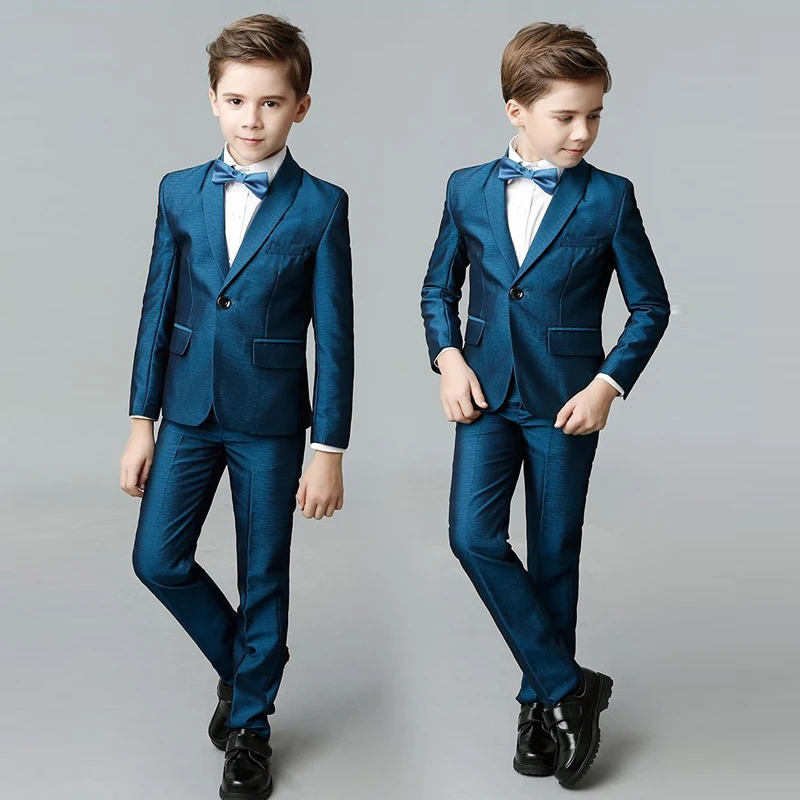 Spring Autumn Boys Wedding Party Peformance Costume Handsome Children Formal Dress Suit Set Kids Blazer Pants Bowtie Clothes Set
Spring Autumn Boys Wedding Party Peformance Costume Handsome Children Formal Dress Suit Set Kids Blazer Pants Bowtie Clothes Set