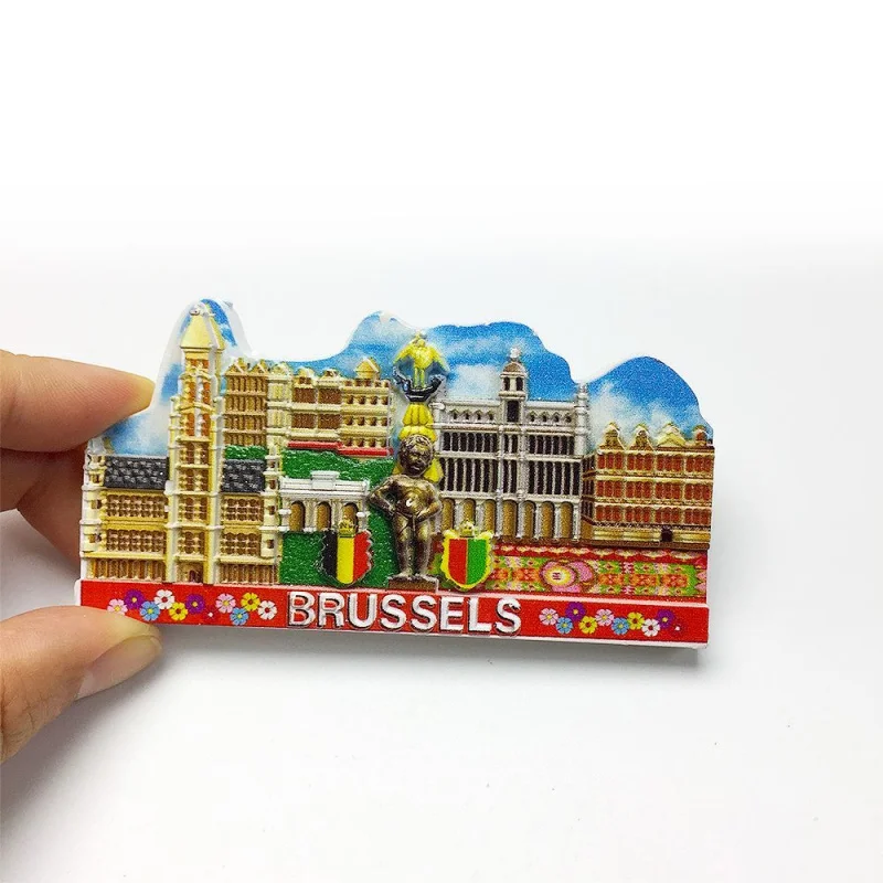 Belgium Brussels Landmarks 3D Resin Fridge Magnet - Manneken Pis & Grand Place Aimants Frigo Home Decor Items
Belgium Brussels Landmarks 3D Resin Fridge Magnet - Manneken Pis & Grand Place Aimants Frigo Home Decor Items