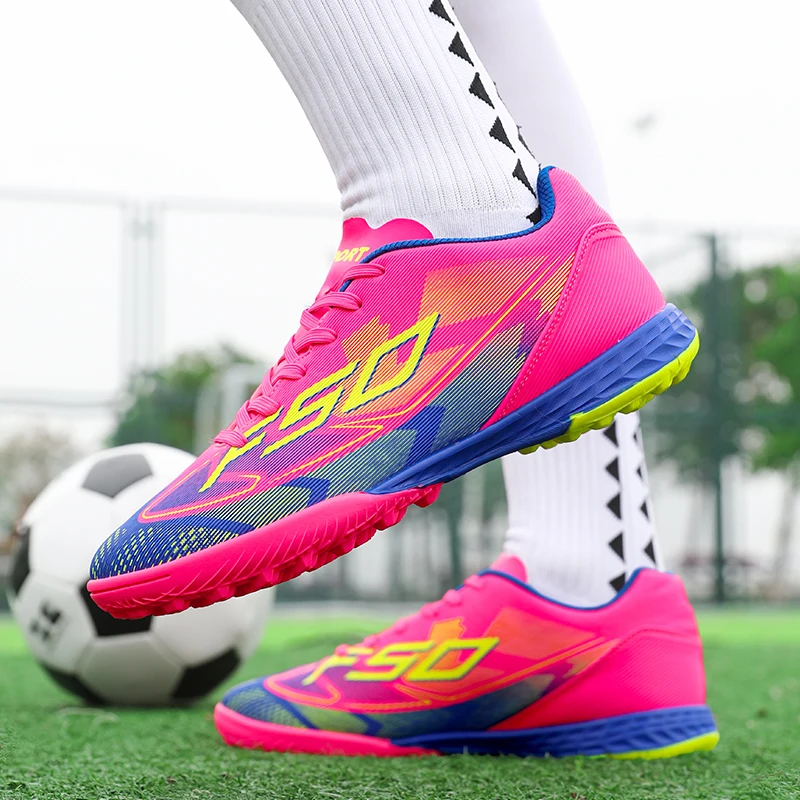 Men Football Boots Professional Turf Grass Comfortable Male Soccer Shoes Breathable Ultralight Non Slip Sports Football Shoes
Men Football Boots Professional Turf Grass Comfortable Male Soccer Shoes Breathable Ultralight Non Slip Sports Football Shoes