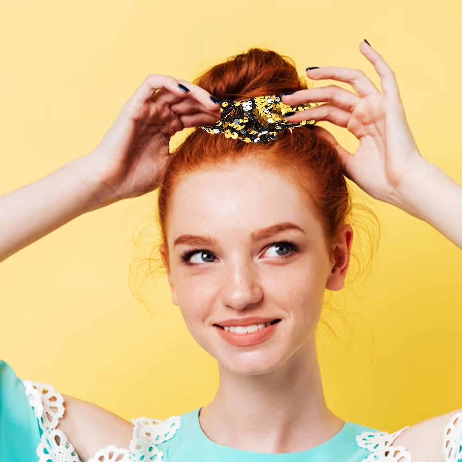 Галстук для волос с блестками, материал премиум-класса, модная шикарная повязка для волос для женщин и девочек, золотой держатель для хвоста, тканевая эластичная веревка
Галстук для волос с блестками, материал премиум-класса, модная шикарная повязка для волос для женщин и девочек, золотой держатель для хвоста, тканевая эластичная веревка