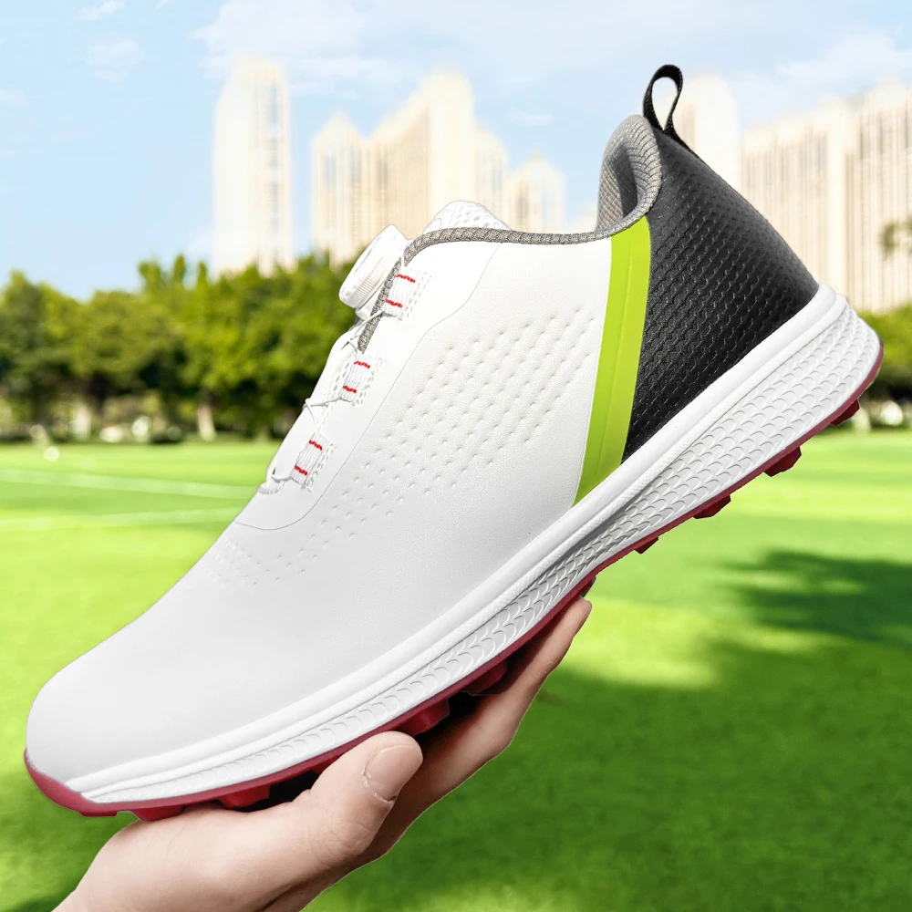 Big Size 39-49 Men Golf Sneakers quick Lacing Golfer Footwear Comfortable Outdoor Walking Sneaker Non Slip Male Golfing Sneakers
Big Size 39-49 Men Golf Sneakers quick Lacing Golfer Footwear Comfortable Outdoor Walking Sneaker Non Slip Male Golfing Sneakers