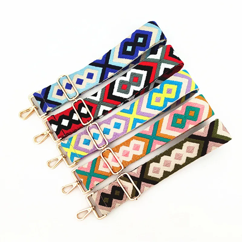 Rhombus Long Shoulder Strap Travel Accessories Ethnic Style Color Bag Belts for Women 5cm Crossbody Strap
Rhombus Long Shoulder Strap Travel Accessories Ethnic Style Color Bag Belts for Women 5cm Crossbody Strap