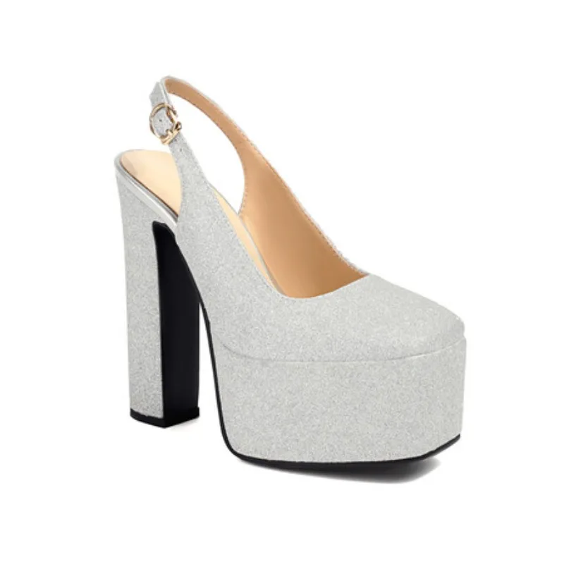 Летняя женская обувь на толстом высоком каблуке, сандалии с квадратным носком и золотыми пайетками для ночного клуба, новинка 2026, вечерние туфли на платформе, большие размеры 43
Летняя женская обувь на толстом высоком каблуке, сандалии с квадратным носком и золотыми пайетками для ночного клуба, новинка 2026, вечерние туфли на платформе, большие размеры 43