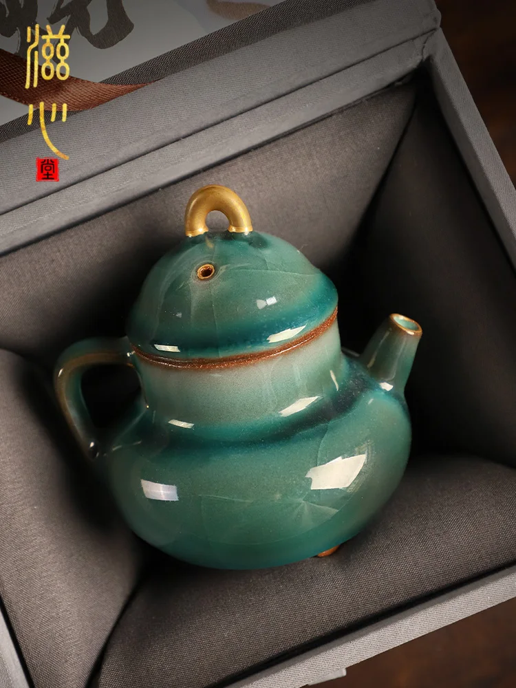 High-End Zhiyanshao Retro Single Teapot Zen Exquisite Little Chopsticks Ceramic Firewood Hand-Made
High-End Zhiyanshao Retro Single Teapot Zen Exquisite Little Chopsticks Ceramic Firewood Hand-Made