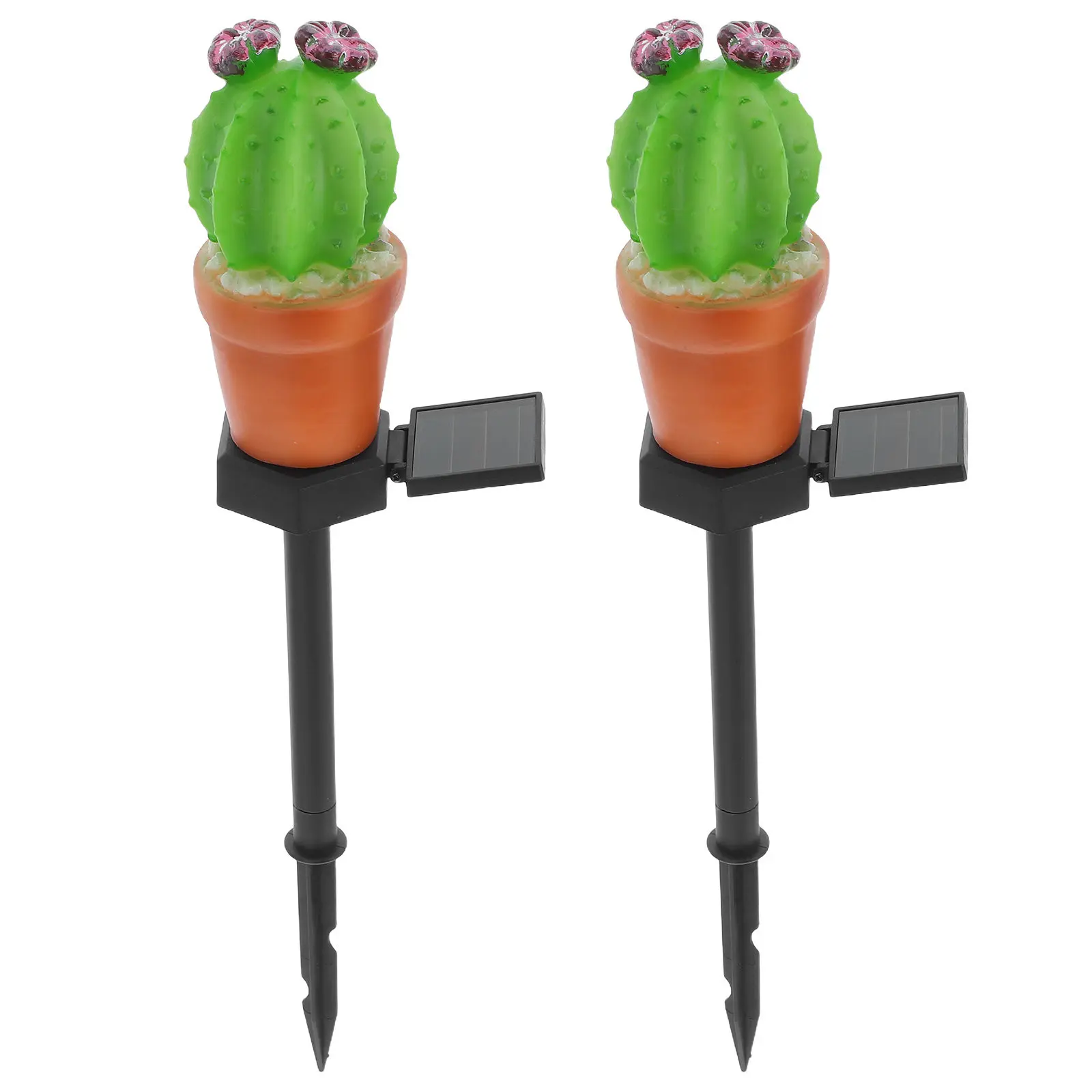 2Pcs Solar-Powered Cactus Garden Lights Waterproof Outdoor LED Stake Lights for Landscaping Courtyard Flower Beds Lawn
2Pcs Solar-Powered Cactus Garden Lights Waterproof Outdoor LED Stake Lights for Landscaping Courtyard Flower Beds Lawn