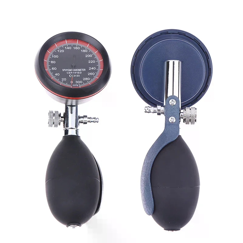 300mmhg Hand-Held Pressure Display Gauge With PVC Ball For Aneroid Sphygmomanometer Nibp Cuff Blood Pressure Accessories
300mmhg Hand-Held Pressure Display Gauge With PVC Ball For Aneroid Sphygmomanometer Nibp Cuff Blood Pressure Accessories