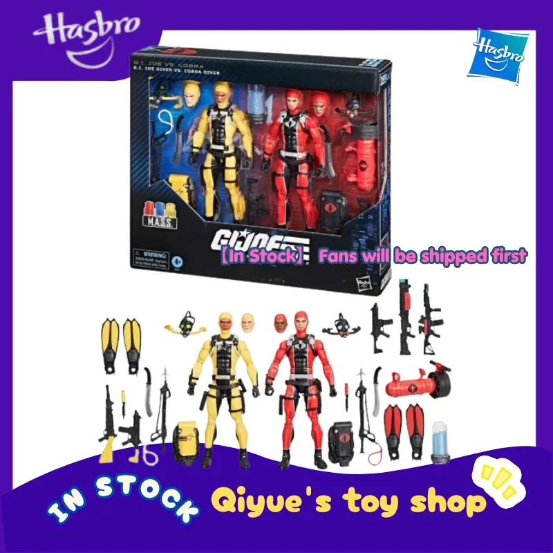 【In Stock】Hasbro GIJOE 169. Special Forces Limited Diver Vs. Cobra Diver Double Set Movable Robot Doll Model Toy Collection Gift
【In Stock】Hasbro GIJOE 169. Special Forces Limited Diver Vs. Cobra Diver Double Set Movable Robot Doll Model Toy Collection Gift