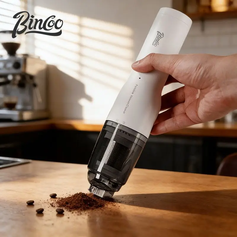 Bincoo Mini Vacuum Cleaner For Coffee Grounds Grinder Barista Accessories Portable Wireless Vacuum Cleaner Car Desktop Cleaning
Bincoo Mini Vacuum Cleaner For Coffee Grounds Grinder Barista Accessories Portable Wireless Vacuum Cleaner Car Desktop Cleaning