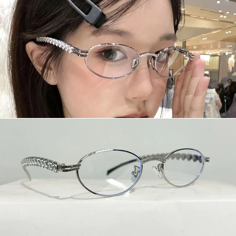 Women Rhinestone Sunglasses Stylish Oval Sun Glasses Vintage Round Black Shades Men Bling Diamond Glasses Luxury Design Eyewear
Women Rhinestone Sunglasses Stylish Oval Sun Glasses Vintage Round Black Shades Men Bling Diamond Glasses Luxury Design Eyewear