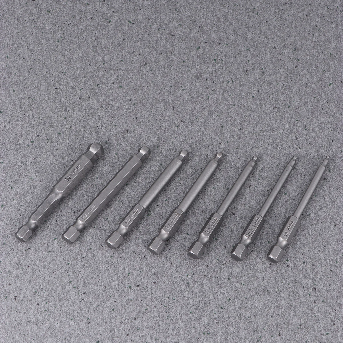 7Pcs Alloy Steel Ball End Screwdriver Bits Set Magnetic High Precision for Electric Hand Drill Tools Ball Screwdriver Bits Set
7Pcs Alloy Steel Ball End Screwdriver Bits Set Magnetic High Precision for Electric Hand Drill Tools Ball Screwdriver Bits Set