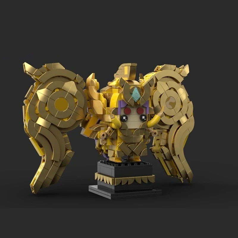 937pcs MOC Aries Mu God Cloth Brickheadz Model Building Blocks Christmas Gift Architecture Toys Creative Idea Education Brick
937pcs MOC Aries Mu God Cloth Brickheadz Model Building Blocks Christmas Gift Architecture Toys Creative Idea Education Brick