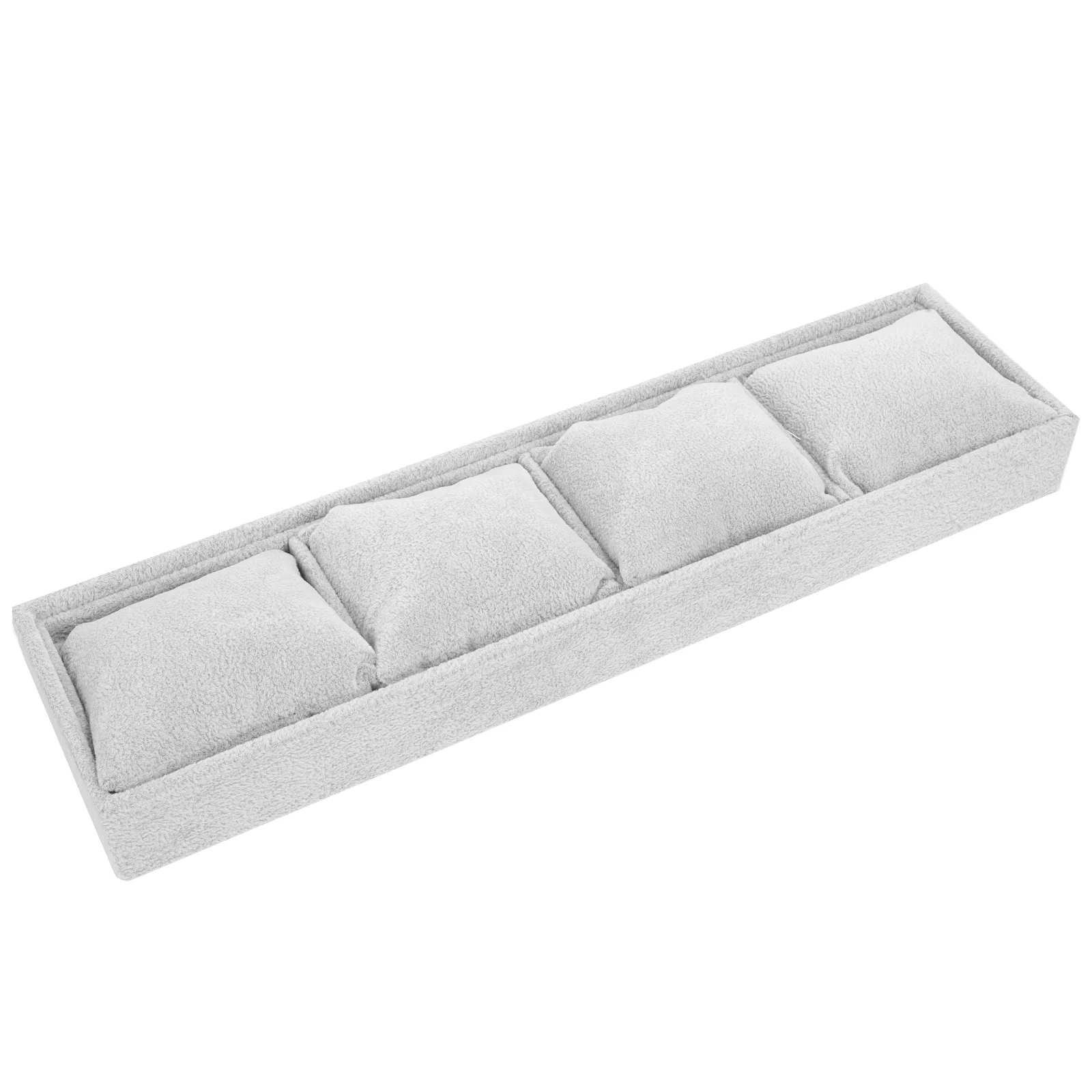 Grid Velvet Clock Box Travel Decor Jewelry Boxes Tray 34x9CM Flannel Watch Organizer Display Holder
Grid Velvet Clock Box Travel Decor Jewelry Boxes Tray 34x9CM Flannel Watch Organizer Display Holder