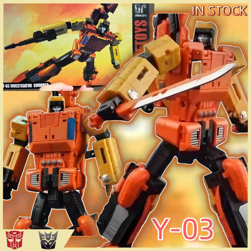 【IN STOCK】Original Product Y-03 Y03 UT Transformed Toys Sandstorm Sworder Blade Warrior Movable Robot Fan Hobby
【IN STOCK】Original Product Y-03 Y03 UT Transformed Toys Sandstorm Sworder Blade Warrior Movable Robot Fan Hobby