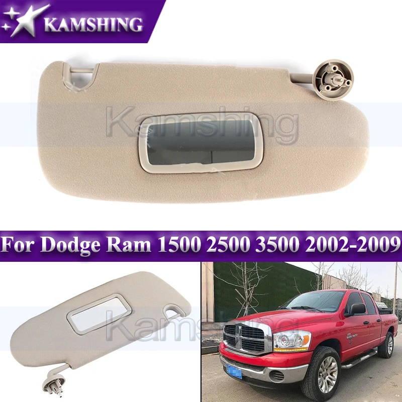 Kamshing 1 piece Car Inside Sunvisor For Dodge Ram 1500 2500 3500 2002-2009 Sun Shield Front Sunshade Sun Visor Beige
Kamshing 1 piece Car Inside Sunvisor For Dodge Ram 1500 2500 3500 2002-2009 Sun Shield Front Sunshade Sun Visor Beige