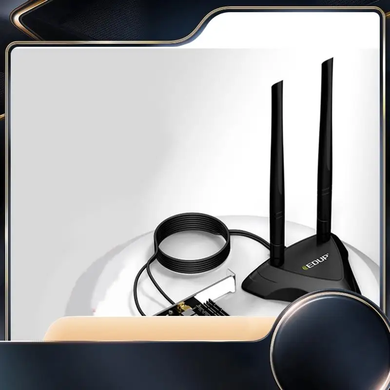 EDUP Multi-Functional High-Speed Gaming Network Card 5374M Bluetooth 5.2 PCIE Wireless Network Card + Extension Base Antenna-N34
EDUP Multi-Functional High-Speed Gaming Network Card 5374M Bluetooth 5.2 PCIE Wireless Network Card + Extension Base Antenna-N34