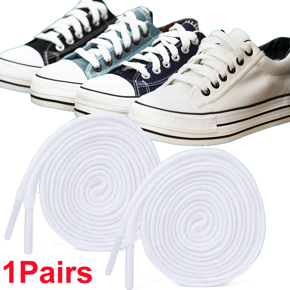 1Pair Fashion Simple Sports Casual Shoe Lace Solid Color Flat Shoelace Double Flat Laces High Quality Polyester White Shoelaces
1Pair Fashion Simple Sports Casual Shoe Lace Solid Color Flat Shoelace Double Flat Laces High Quality Polyester White Shoelaces