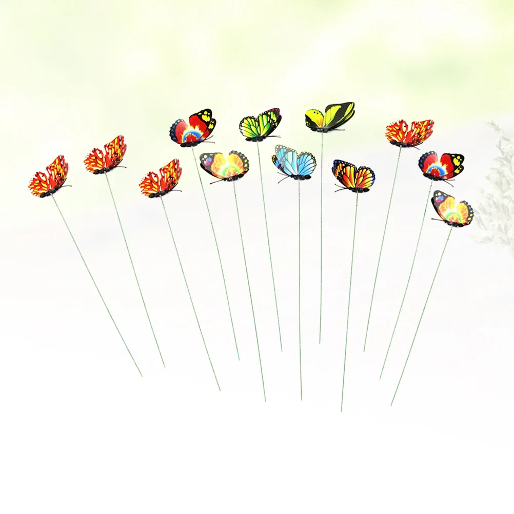10pcs Artificial Set Stick Beautiful Decor for Home Store Garden Grassland (Random Color, 12cm) Garden Butterfly
10pcs Artificial Set Stick Beautiful Decor for Home Store Garden Grassland (Random Color, 12cm) Garden Butterfly