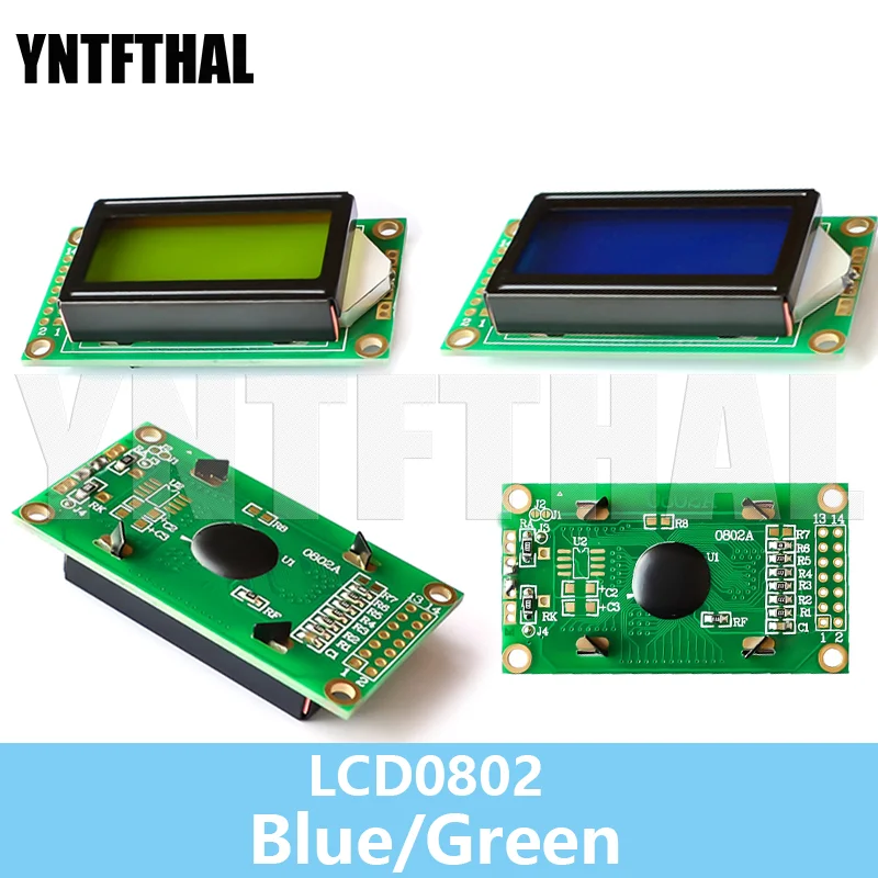 Сине-зеленый экран ЖК-модуля Arduino 0802 1602 2004 12864 ЖК-символ Uno R3 PCF8574T IIC I2C интерфейс
Сине-зеленый экран ЖК-модуля Arduino 0802 1602 2004 12864 ЖК-символ Uno R3 PCF8574T IIC I2C интерфейс