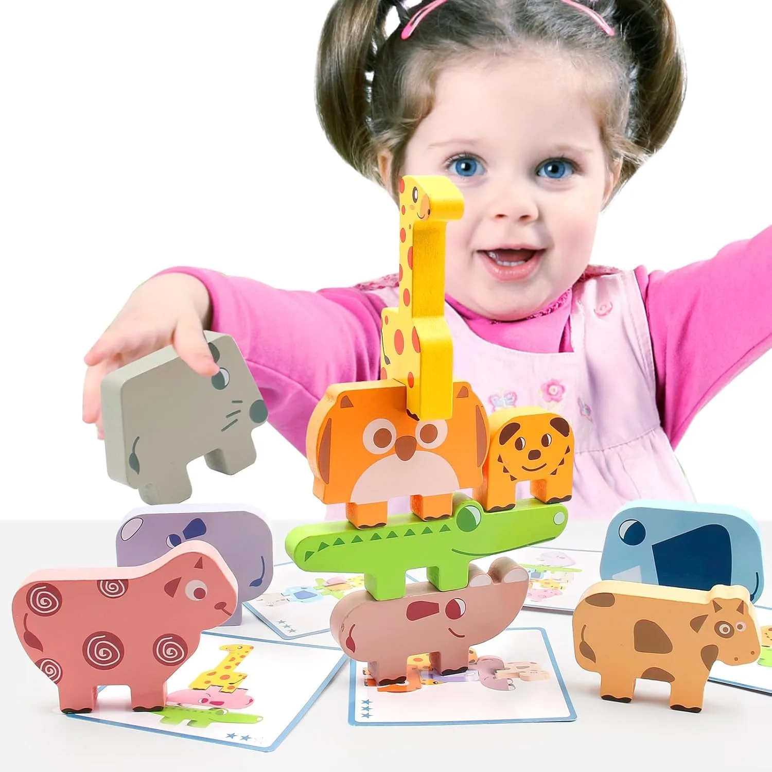 Деревянные игрушки для штабелирования животных, 10 строительных блоков для 3-летнего мальчика и девочки, игрушки Монтессори для детей, подарки для раннего образования
Деревянные игрушки для штабелирования животных, 10 строительных блоков для 3-летнего мальчика и девочки, игрушки Монтессори для детей, подарки для раннего образования