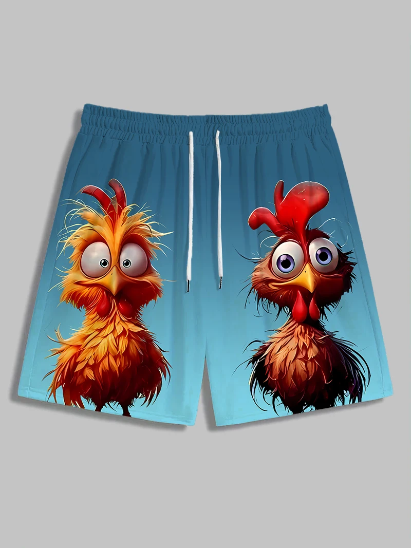 Men's Funny Chicken Gradient Print Board Shorts Daily Holiday Elastic Waist Design Swim Shorts Swim Trunks Mid Waist Hawaiian
Men's Funny Chicken Gradient Print Board Shorts Daily Holiday Elastic Waist Design Swim Shorts Swim Trunks Mid Waist Hawaiian