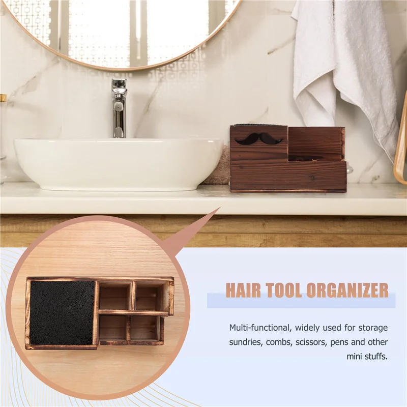 A83G-Wood Hairdressing Tool Box Hair Salon Shear Holder Hair Cutting Scissors Rack Storage Container Barber Tools Holder
A83G-Wood Hairdressing Tool Box Hair Salon Shear Holder Hair Cutting Scissors Rack Storage Container Barber Tools Holder