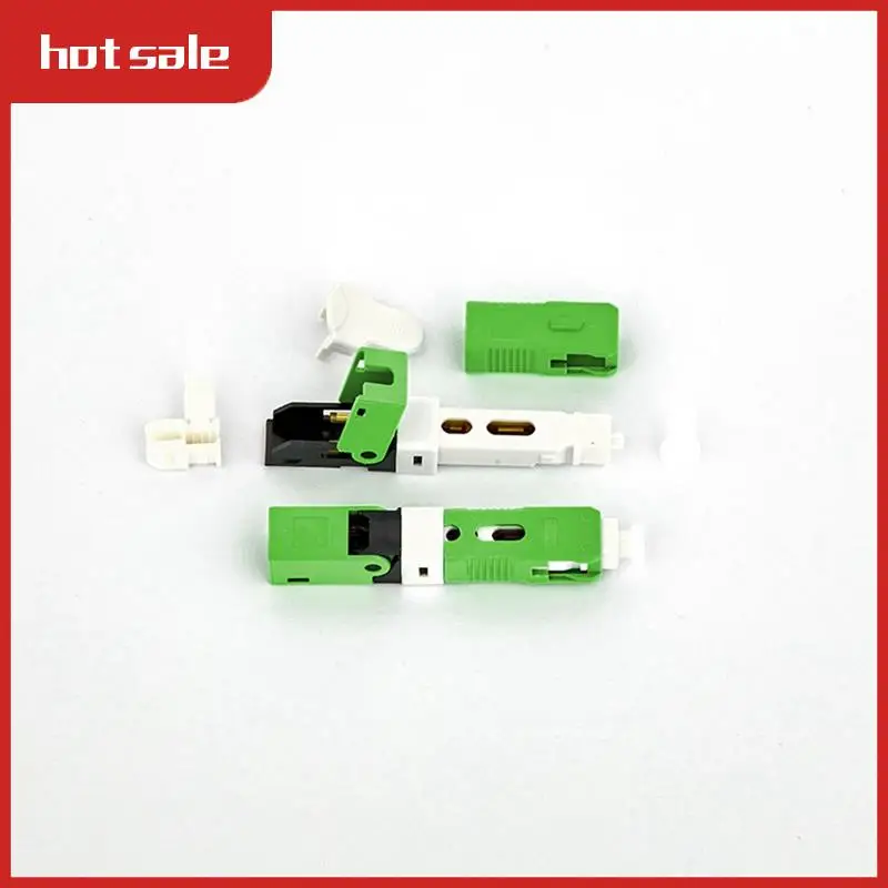 50PCS SC APC Quick Connector Fiber Optic Fast Connector Embedded SC Connector For High-Speed Internet And Cable TV
50PCS SC APC Quick Connector Fiber Optic Fast Connector Embedded SC Connector For High-Speed Internet And Cable TV