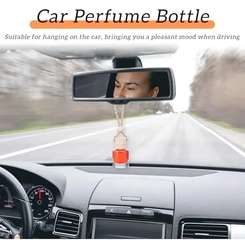 50 Pack Clear Glass Car Hanging Diffuser Bottles With Wooden Stopper And Rope For Essential Oil Aromatherapy Use
50 Pack Clear Glass Car Hanging Diffuser Bottles With Wooden Stopper And Rope For Essential Oil Aromatherapy Use