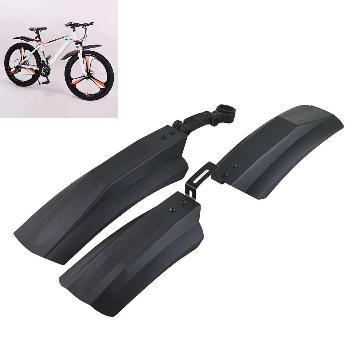 26 Inch Bicycle Fenders Bike Folding Front Rear Mudguardfor Fat Tire Mountain Bike Mud Guard Wings For Bicycle Accessories
26 Inch Bicycle Fenders Bike Folding Front Rear Mudguardfor Fat Tire Mountain Bike Mud Guard Wings For Bicycle Accessories