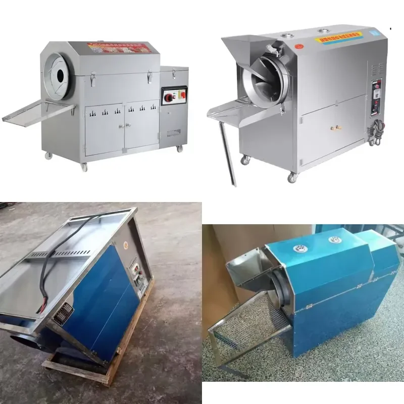2026 Peanut Sesame Almond Melon and Coffee Stir-frying Machine Household Stainless Steel Walnut Nut Cocoa Bean Roaster
2026 Peanut Sesame Almond Melon and Coffee Stir-frying Machine Household Stainless Steel Walnut Nut Cocoa Bean Roaster
